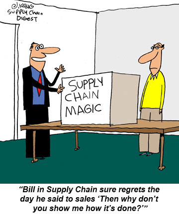 Supply Chain Cartoon Caption Winners for March 15, 2010 Contest