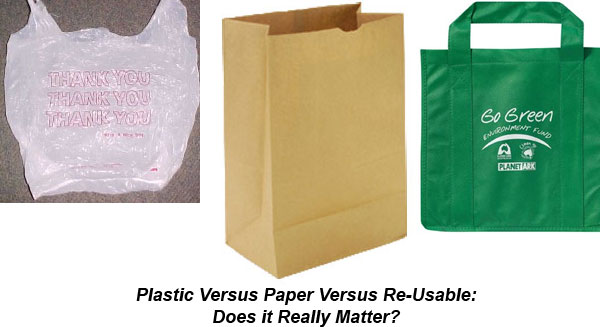 Why Reusable Paper Bag is a better option than Recyclable Plastic Bag •  Packing Green