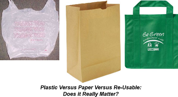 Green Supply Chain News: Plastic Versus Paper Versus Re-Usable – the Great  Shopping Bag Smackdown